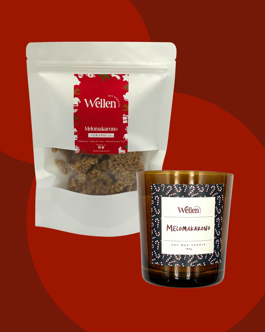 Κερί & Melomakarono granola Bundle